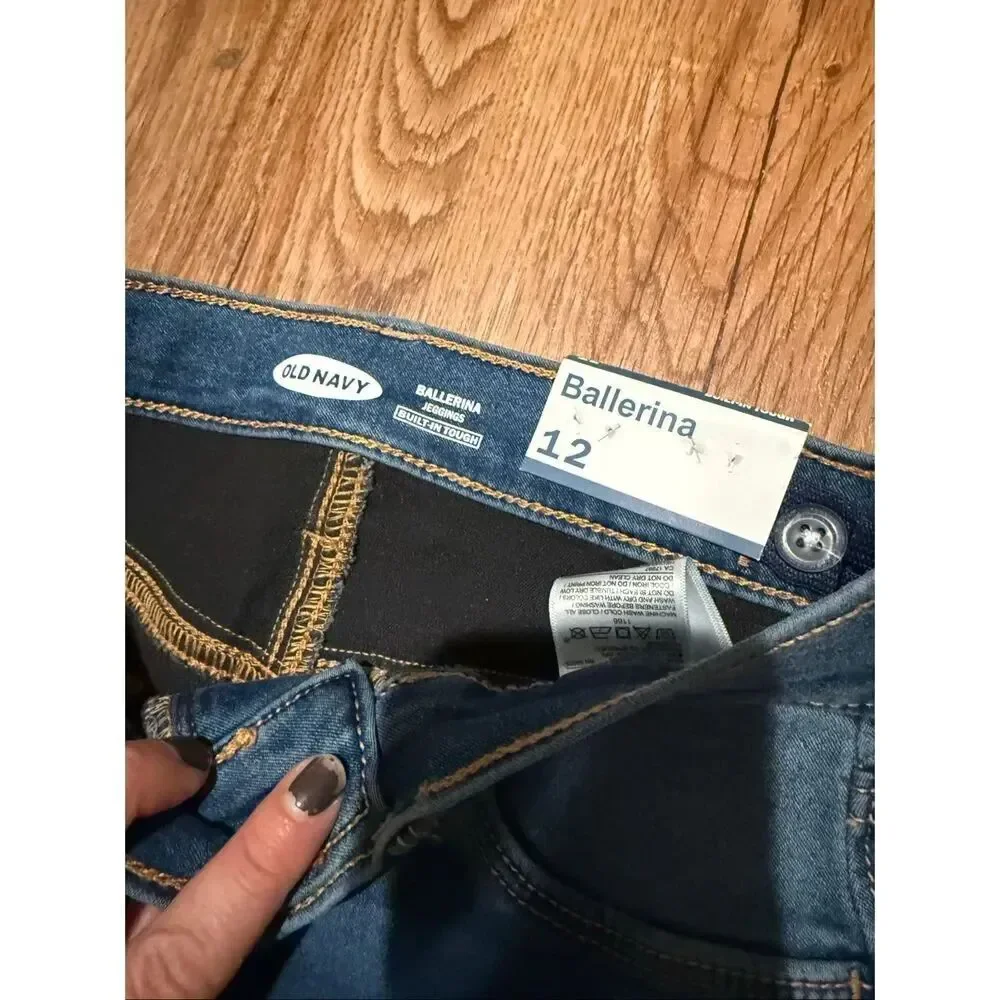 Old Navy girls NWT Jean skinny flare bundle of 3 size large-12